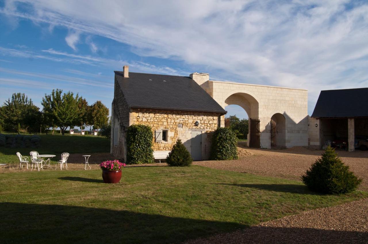 Bed and Breakfast Manoir Du Bois Noblet Louerre Exterior foto